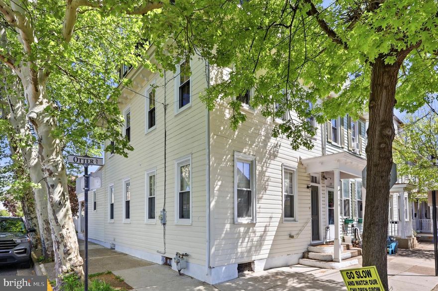 Welcome to 159 Otter, a wonderful oversized home offering space, flexibility, and modern comfort in the heart of walkable historic Bristol Borough, with rear off-street parking for one car and the potential to expand to two; this well-maintained property features central air and a thoughtful layout with a generously sized living room, a separate dining room, and an eat-in kitchen with convenient first-floor laundry and a full bath at the rear, plus easy access to a fenced-in yard or the charming side porch—perfect for morning coffee and connecting with neighbors as they stroll by; upstairs, the second floor includes a large primary bedroom, a second bedroom, and a hall bath, while the third floor offers two additional bedrooms connected by a Jack and Jill bathroom, and the finished basement adds two versatile rooms ideal for storage, work, or recreation, all supported by two HVAC systems—one serving the basement and main level and another dedicated to the upper floors, making this an ideal home for a growing household looking to move right in today while having the opportunity to customize and add value over time.