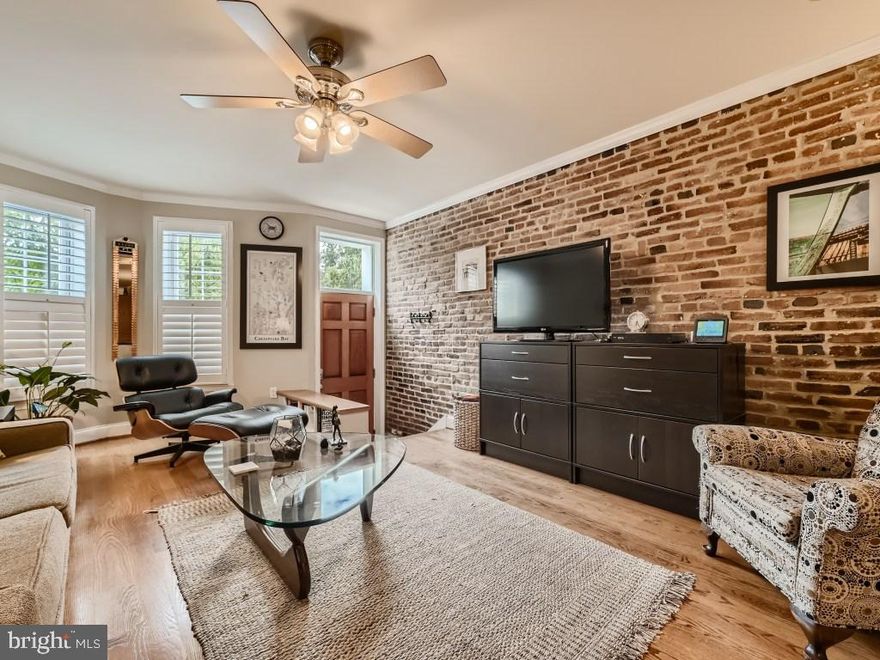 Where do you start with this one...? Every square inch of this Riverside masterpiece has been meticulously maintained; however, that is an understatement. The owner is a master craftsman and the attention to detail when it comes to finishes, storage, amenities, and just about everything else that comes with living in a dream home is unmatched regarding 426 E Randall St. This park-front beauty in the Riverside neighborhood of Baltimore's Federal Hill is sure to check all of your boxes. Beyond the brick facade, the open floor plan welcomes you in to enjoy not only the Living Room, but the entire sunlight-flooded first floor also boasting a gourmet Kitchen, Half Bath, separate Dining Room and a rear Den that's perfect for working at home. This floor also offers access the the private rear patio, stairs to the bedroom level and the awesome lower level touting over seven foot ceilings... back to all of that in a moment. The bedroom level offers two great-sized bedrooms, full size laundry, plenty of storage and two full baths with the Primary Bedroom boasting custom built-ins, storage and a ceramic bath with jetted tub, park-front of course. This level also leads you to the amazing roof deck (more storage on the way up) where you can watch the water, the city, the fly-overs, the glowing Domino Sugar sign and more. Heading back down to the lower level, you're greeted with high ceilings, larger than average "basement windows", more work from home space, more storage and part of the workshop where this masterpiece was appropriately appointed. Seriously, this one is a must see. It's Riverside. If you know, you know #iykyk