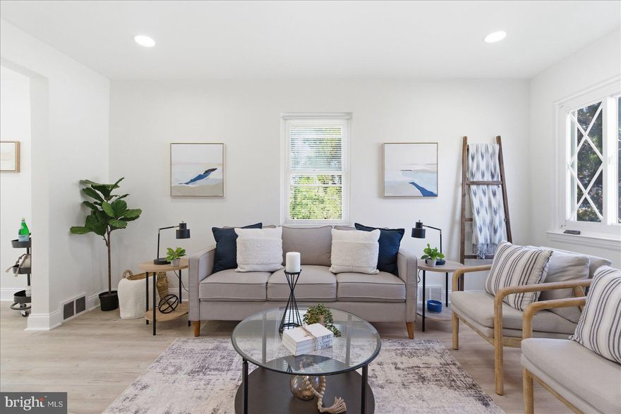 Newly renovated and move-in ready end of group Townhome located in the desirable neighborhood of Hillvale.  Make your way past a lush green lawn on the way to the front porch and the door into your new home.  Step inside a home filled with natural light, recessed lighting, glamorous light fixtures, a freshly painted interior in a neutral color palette, and luxury flooring throughout.  The main floor offers a large living room, a dining room, and a stunning kitchen.  The kitchen features mixed metal with gold accents and stainless steel appliances including a slide-in gas range, ample cabinetry, sleek quartz countertops with a complementing backsplash, and a stainless sink.  On the second floor are two sizable secondary bedrooms, a larger primary bedroom, and a newly remodeled full bathroom. On the lower level features additional finished living space, including a full bath with a walk-in shower, stacked laundry, storage, utilities, and a room that can be used as a flex space/office or bedroom...  From the kitchen step outside onto a deck that overlooks the fenced yard offering tons of green space, room for entertaining, and so many possibilities.  This move-in-ready home offers new homeowners much and is located near shopping, restaurants, and commuter routes.