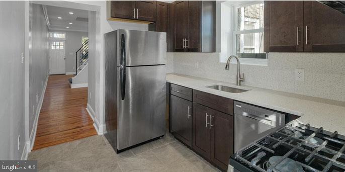 Beautiful, recently renovated townhome in East Mt Airy. This 4 bed, 2.5 bath home with fresh design is now available. The living room welcomes you with natural light from large double pane windows. You'll find new hardwood floors and recessed lighting throughout this charming home with dining area, powder room on the main floor and a full finished basement complete with washer/dryer. The kitchen offers soft closing cabinets and stainless-steel appliances including EnergyStar refrigerator/freezer, 4-burner gas stove, dishwasher and built-in microwave. Head to the upper levels where you'll find the spacious master bedroom and additional bedrooms on the 2nd and 3rd levels, each floor has a full bath . This home comes generously equipped with a spacious backyard surrounded by a privacy fence, new central air conditioning system, gas heater with power vent, 96% efficient furnace and wiring for cable and satellite TV as well as direct internet with cat 6 Ethernet cables. Located in the heart of Mount Airy and walkable to plenty of shopping and dining options. Just moments away from the Chestnut Hill East and West regional rail lines and Lincoln Drive for an easy commute to Center City.
Non-refundable application fee is $45 per adult to run credit and background checks. 12 month lease required. Cosigners are not accepted. Renter pays all utilities- electricity, gas, and water. No smoking please. Please reply to this ad for video tours, application instructions, and more information. No text messages please.