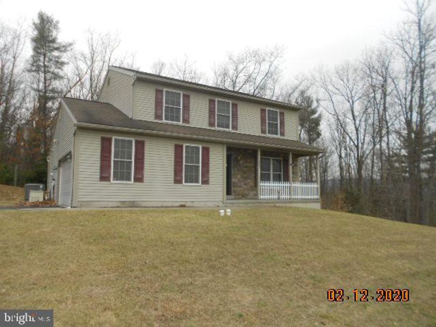 Due to Governor Tom Wolf s mandate regarding COVID-19, we are currently unable to allow any in-person showings of our listed properties.  Contact your agent for more information.Corporate owned property being sold as-is condition with no sellers disclosure. Purchaser is responsible for the 2% transfer tax, all inspections, permits and any costs associated with them. This property may qualify for Seller Financing.  WOW, what are you waiting for, schedule your showing, for this home is not going to be available for long.  This home offers an open concept , square footage, open feel in the kitchen/dining room area, laundry and half bath on the main level. Sliding doors in the breakfast area that leads out to the deck. Second level offers a master bedroom with master bath and walk in closet. Whole house propane generator.  Is situated on a .43 lot which backs up to a wooded area and the views are just fabulous.