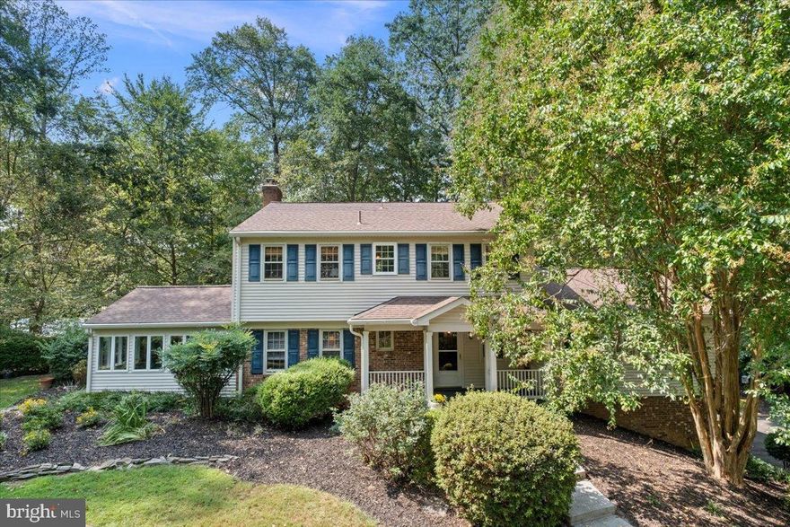 Welcome to this beautifully updated home that seamlessly blends modern design with timeless charm. Featuring a stunning open-concept kitchen, cozy living areas, and abundant natural light, this home offers both comfort and sophistication in every detail. Step into the heart of the home — an incredible gourmet kitchen designed to impress visually and functionally.

Updated and expanded in 2023, the kitchen features a stunning Maldives leathered quartzite island (with no seams) with a built-in prep sink and bar seating that anchors the space. It is complemented by rich walnut cabinetry with integrated interior electrical outlets, and sleek Rugged Concrete Caesarstone quartz counters. Top-of-the-line appliances include a Wolf 6-burner gas stove with a custom hood, two dishwashers, and a cabinet-depth refrigerator and freezer. An eye-catching tile backsplash and oversized windows flood the space with light.

Adjacent to the kitchen is a spacious family room with exposed wood ceiling beams and a classic brick fireplace, a perfect blend of rustic charm and modern amenities. Glass doors open to a beautiful outdoor patio, enhancing the indoor-outdoor connection.

A glorious sunroom offers a relaxed retreat with wraparound windows, ideal for reading, relaxing, or hosting guests. This room is bathed in natural light and offers serene views of the surrounding pastures.

The formal dining and living rooms are perfect for hosting gatherings, featuring white oak floors, plantation shutters, & custom draperies.

The main level features a bedroom, currently used as an office, that includes a built-in desk. A full bathroom is also conveniently located on this level.

Upstairs, the primary bedroom is a serene retreat with a walk-in closet & a beautifully updated en-suite primary bathroom with  sleek double vanity, and a large, glass-enclosed walk-in shower with subway tiles. A second washer and dryer are a bonus in the primary suite. The upper level includes four bedrooms, all with hardwood floors, and two full bathrooms, both with double vanities.

The finished lower level is an entertainer's dream, offering a versatile space for games and relaxation. A wet bar provides a perfect spot for serving drinks, and a large storage room with utilities offers abundant storage.
Step outside to the fantastic outdoor living space, perfect for entertaining and enjoying the serene surroundings. The large patio features an outdoor kitchen, a hot tub, and two tranquil ponds. 

The property features a 5-stall center aisle horse barn, each with front and back doors leading to its own paddock and a wash stall. There's a separate hay barn, a grass schooling area, and multiple fenced turn-out pastures with elegant 3-board wood fencing. Direct access to incredible ride-out trails makes this a true equestrian's paradise.

Beyond the barn, the expansive grounds include a sensational 100 x 50 vegetable garden, a chicken coop, and a tractor shed. A new roof was installed in 2018 and a new hot water heater in 2017. The grand circular driveway was upgraded in 2023 and provides an impressive entrance with an additional parking alcove, leading to a 2-car garage.

This home is a perfect showcase of classic character and modern design.