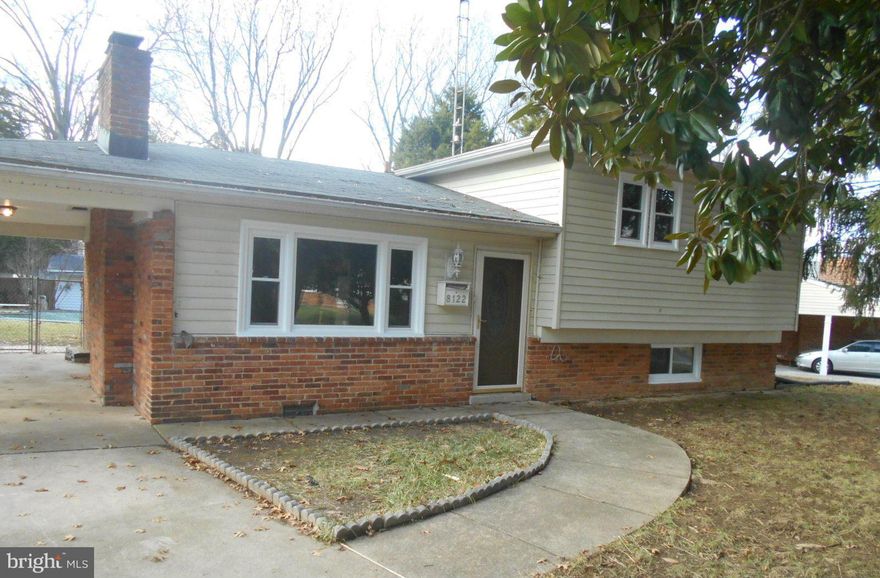 Terrific Price on this updated home! NEW carpet, paint, granite, cabinets, appliances, more! Spacious country kitchen & large living room! Owner's suite w/private bath. Family Room w/brick fireplace, full bath & den also in basement. Long concrete driveway to attached carport, large yard w/inground pool! Popular location close to shopping, services& schools!This is a Fannie Mae HomePath property.