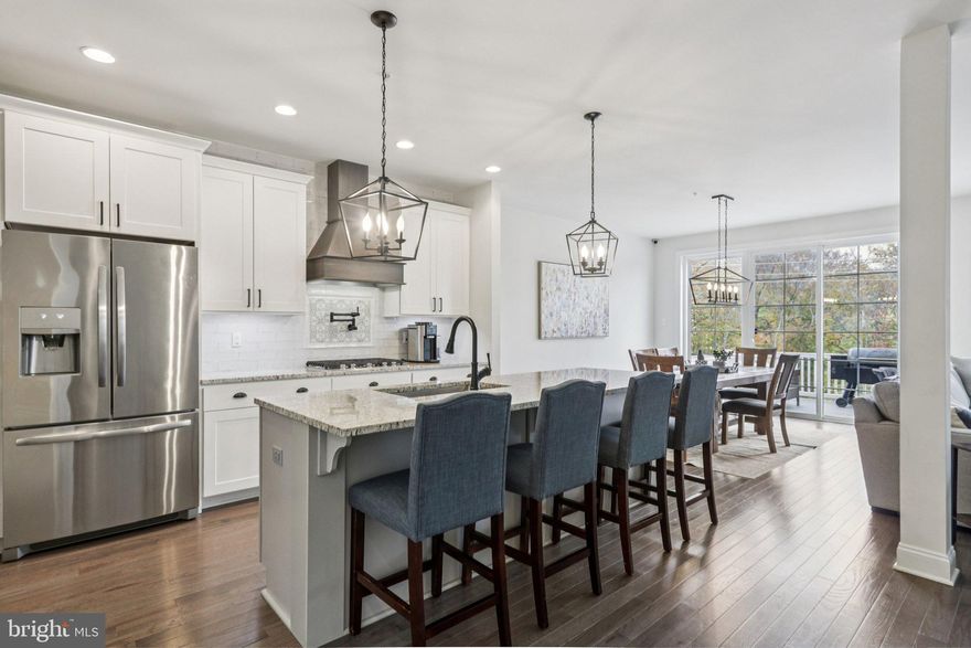 THIS IS THE ONE YOU'VE BEEN LOOKING FOR! Nestled within the  sought after Garnet Valley School District is this exquisite 3-bedroom, 2.5-bathroom townhouse, built in 2021. These townhomes are known for their maintenance free exterior Featuring: Two Car Garage, Priv. Driveway, 2 Story Foyer Entry w/ First Floor Powder Room. 
Step inside to discover a wide OPEN FLOOR PLAN that seamlessly connects the GOURMET KITCHEN, dining area, and family room, perfect for both entertaining and everyday living. The kitchen is a chef's dream, featuring large island for cooking, everyday dining and entertaining.  The sellers have upgraded features such as a Custom Hood over the range, upgraded  backsplash and accents, a Pot Filler (Every Serious Chef's Dream!) and additional electrical outlets on the kitchen island. The butler's pantry is perfect as a wine or coffee bar,  while the breakfast area  provides a cozy spot for morning coffee.  The family room, complete with an electric fireplace, serves as a warm gathering space, while large windows offer serene views of the surrounding trees and wooded view. The upper level boasts a luxurious primary suite with TWO Walk-in closets and an en-suite bathroom providing a spa-like experience at home. Two additional well-appointed bedrooms share a beautifully designed full bathroom, ensuring comfort for all. Outside, the property features a charming deck, perfect for al fresco dining, grilling or simply enjoying the peaceful surroundings. The community is connected to walking trails that will be further connected to a park across the street, making this home completely walkable to surroundings! l. The  attached garage accommodates two vehicles, along with private driveway and ELECTRIC VEHICLE CHARGING STATION. There is access to the home through the garage into the kitchen. This particular home is positioned near 7 extra parking spaces for guests. The property is equipped with energy-efficient appliances and features, ensuring a sustainable lifestyle without compromising on luxury. Located just minutes from major transportation hubs, this home offers easy access to the best of the area while providing a serene escape from the hustle and bustle. Experience the exclusive lifestyle that this gem has to offer, where every detail has been thoughtfully curated for your comfort and enjoyment. Garage Wired for Class 2 EV Charger. Community is Centrally Located between Media & Glen Mills with Convenient Access to Rt.1, 322, 202, I-95 & 476,