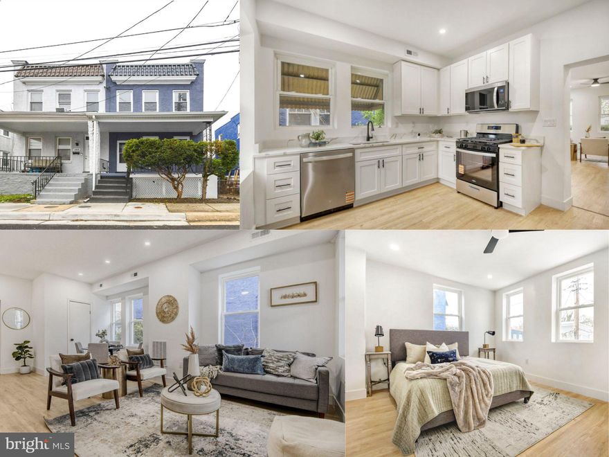 Welcome to 2917 Markley Ave, a fully renovated Baltimore home offering modern updates throughout and a functional, refreshed layout.

The main level features new flooring and a bright, open living area with flexible space for both living and dining, flowing seamlessly into the updated kitchen. The kitchen has been completely redone with brand new appliances, updated cabinetry, and modern finishes, creating a clean and practical space for everyday use.

A newly added half bathroom on the main level provides added convenience and functionality.

Upstairs, you’ll find well-sized bedrooms and a fully updated bathroom, continuing the home’s cohesive renovation.

The lower level includes additional space along with a brand new washer and dryer, adding to the home’s move-in ready appeal.

Step outside to enjoy the newly built deck overlooking a fully fenced backyard, offering a private outdoor space for relaxing, entertaining, or everyday use.

With extensive updates throughout, this home offers the feel of new construction while maintaining its original character.

Conveniently located in Northeast Baltimore, the property provides access to shopping, dining, parks, and major commuter routes, making it easy to get around the city and surrounding areas.