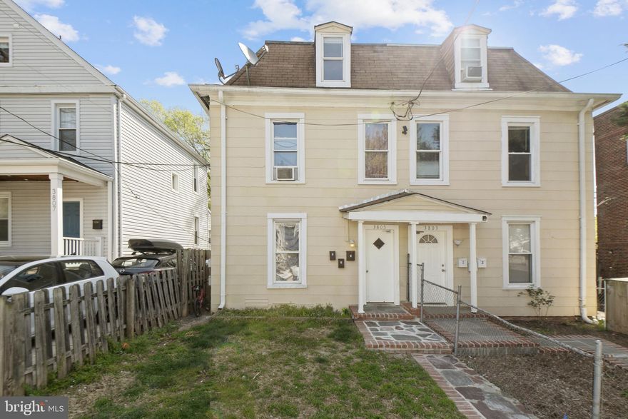 Great opportunity for an owner-occupant or an investor as the 1st and 2nd-floor units will be delivered leased while the recently renovated top-floor unit will be delivered vacant.

All three units feature two bedrooms and one bathroom. The 1st-floor unit features a patio that walks out to the large and flat yard.