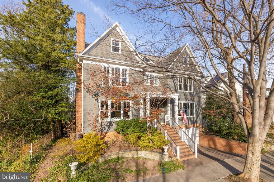Discover the perfect blend of modern sophistication and timeless charm in this exquisitely renovated six-bedroom, five-bathroom home located in the heart of Chevy Chase, one of Washington’s most desirable neighborhoods. Built by the highly reputable Zuckerman Builders, this home boasts over 6,500 square feet of thoughtfully designed living space across four levels, this property offers an unparalleled living experience for those who value comfort, style, and convenience.
 
Stepping inside this elegant home, you will notice bright, sun-filled rooms and elegant design. The floor plan invites seamless movement and interaction. The main level is an entertainer’s dream, featuring a traditional fireplace, high ceilings, and gorgeous moldings. The library is perfect for hosting guests or unwinding after a long day. Wood paneled walls, coffered ceiling, an oversized modern hearth, and a wall of window seats, create a relaxing yet sophisticated atmosphere. The updated eat-in kitchen is a culinary enthusiast’s paradise, complete with high end appliances, ample counter space, and a convenient butler’s pantry that enhances both functionality and charm. The formal dining room is perfectly suited for intimate dinners or grand celebrations, while the picturesque screened-in porch offers a serene space to enjoy the outdoors in any season. A powder room on this level adds to the home’s practicality.
 
The second level is dedicated to comfort and privacy. The luxurious primary suite features two walk-in closets and a spa-like, updated primary ensuite bathroom that provides a tranquil retreat from the demands of daily life. Three more generously sized bedrooms, one en-suite, and a well-appointed hall bathroom complete this level, offering ample space.
 
On the third level, versatility reigns supreme. This floor features an open playroom or office area that can adapt to your lifestyle needs, a full bathroom, and a home theater room, where movie nights and entertainment come to life. Or it can maintain its function as an additional bedroom. Whether you are working from home, pursuing hobbies, or enjoying quality time, this level provides endless possibilities.

The high-ceilinged lower level is a haven of functionality and comfort. Oversized windows and direct access to the slate patio provide wonderful views of the private backyard. Here, you will find a sixth bedroom with an accompanying full bathroom, an exercise room to maintain your fitness routine, and abundant storage space to keep your home organized and clutter-free. This level’s layout makes it ideal for use as a guest suite, in-law quarters, or a private retreat.

The private yard provides a tranquil escape, perfect for gardening, play, or outdoor gatherings. Parking is never an issue because the property also features a two-car garage and driveway, a rare convenience in this sought-after neighborhood.
 
Living in Chevy Chase offers a unique combination of urban convenience and suburban tranquility. Nestled amidst tree-lined streets and historic homes, this neighborhood is renowned for its welcoming community atmosphere and rich history. Residents enjoy easy access to a variety of local amenities, including boutique shops, top-rated restaurants, and charming cafés. Chevy Chase is also well-connected by public transportation, with the Red Line Metro station just a short walk away, making commuting to downtown DC or other parts of the city a breeze.
 
Families will appreciate the excellent educational options in the area. And the neighborhood’s sense of community is further enhanced by its active civic association and regular events that bring neighbors together.

This remarkable property offers not just a home, but a lifestyle. With its perfect blend of modern amenities, classic charm, and an unbeatable location, this six-bedroom, four-level masterpiece is ready to welcome its next owner.
