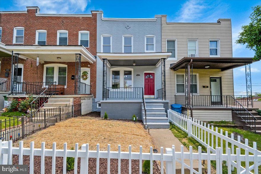 Offer Deadline, Monday 5pm! Welcome to this beautiful remodeled "Charm City" home! From the inviting curb appeal to the gleaming floors on the main and upper levels, freshly painted throughout, brand new kitchen with granite counters, stainless appliances, newly installed HVAC unit and waiter heater, plenty of closet space, fenced private backyard perfect for entertainment, close to public transportation and shopping, this home is waiting for you, its new owner. Commuters delight with easy access to Rt.40, I-83, downtown, inner-harbor and more . Seller Prefers R&P Settlement Group! This home qualifies for DPA. Schedule your private tour today!