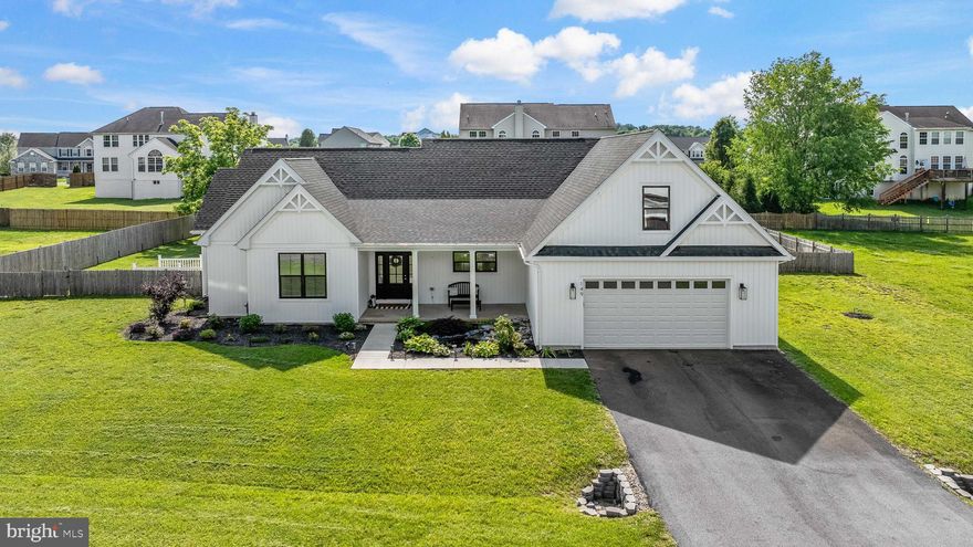 Welcome home to 149 Moonstone Drive located in Kearneysville, WV. This beautiful well maintained home offers 3 bedrooms and 2.5 baths with plenty of room to expand. Sitting on a half acre lot the rear yard allows you to enjoy a nice hot summer day in privacy in Jefferson County. This house has over 2300 sq ft not including its partially finished basement. Very nice open floorplan with many upgrades but plenty of room to personalize and put your own touches on it. Stainless steel appliances and upgraded countertops can be found in the spacious kitchen. The unfinished section of the basement is a blank canvas perfect for bringing your vision to life. Relax on your front porch as you listen to the soothing sound of your water feature with fish included. Schedule your showings today you won't be disappointed.