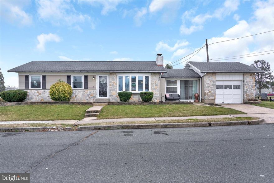 You must see this beautiful 4 bedroom, 1.5 bath stone-front rancher in a great location! Outside, you will love the curb appeal of the corner lot and spacious yard. Inside, this well-maintained home offers a recently renovated eat-in kitchen including stainless steel appliances and tiled backsplash, a comfortable living room with a stone wood-burning fireplace, a bonus breezeway room, and a finished basement with a large family room! Plus hardwood and tile floors, a newer roof, and a one-car attached garage! Set up your showing today! ****HIGHEST AND BEST OFFER DEADLINE HAS BEEN MOVED TO FRIDAY, MARCH 3RD AT 4PM****OPEN HOUSE ON SATURDAY IS CANCELLED****