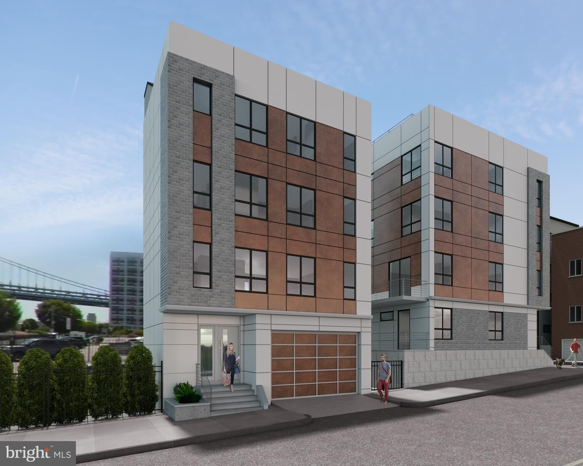 Exclusive Brand New Construction with views of the Ben Franklin Bridge, Delaware River and more! Prepare to be WOW-ed stunning homes of Callowhill Court! No expense was spared in building these stunning luxury homes fully of high-end finishes, details and upgrades. Unit D is a stunning home in the community offering 3,785 square feet of living space including finished basement plus an additional 478 sq ft roof deck with gorgeous views overlooking the water. With 3 bedroom, 3 full & 1 half bath, this unit can still be finished custom to buyer s liking! There is a 2 car garage plus, Smart home technology system and a 10 year tax abatement! Taxes have not been established yet. Easy access to all major highways, shopping, nightlife and more! This opportunity doesn't come around often, these on of a kind homes are built to impress you and your guests! Personal tours or Virtual tours by appointment only.