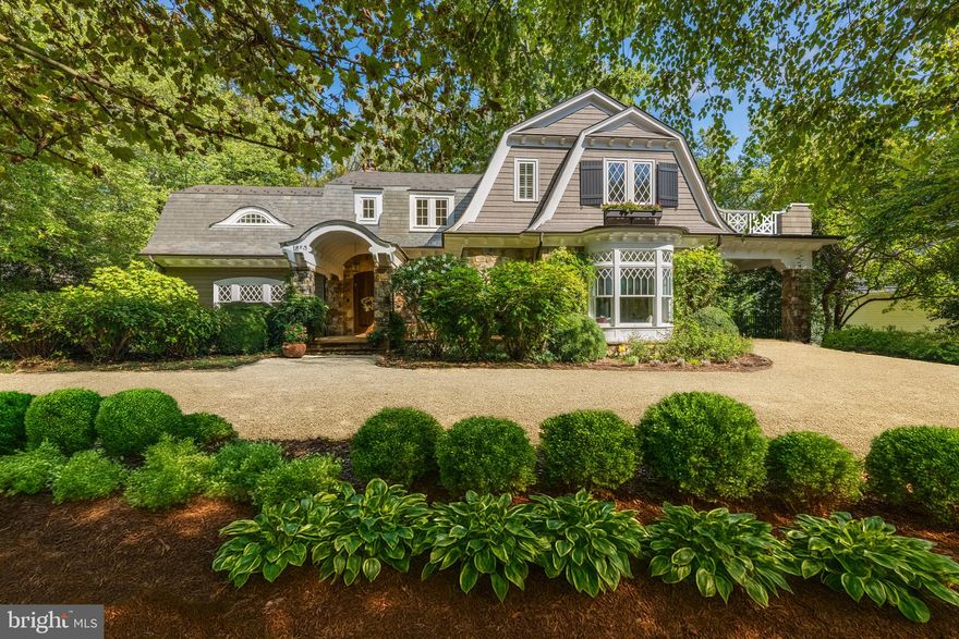 From the moment you arrive at 1880 Virginia Avenue, the estate’s quality, understated luxury, and timeless elegance are immediately apparent. Custom built in Franklin Park by Horizon Builders in collaboration with Harrison Design and Richard Arentz Landscape Architecture, this residence was conceived as a legacy estate—crafted with enduring materials and extraordinary attention to detail.

The exterior showcases Vermont slate roofing with copper accents and gutters, approximately 1 acre of sweeping gardens with specimen plantings, extensive millwork with bracketed beam molding and rafter tails, scalloped shingles framing arched garage doors, substantial fieldstone columns, and European-style windows and doors by Luxbaum. Every element reflects bespoke craftsmanship executed to the highest standard.

Inside, the residence continues to impress with uncompromising finishes and architectural refinement. European country style, hand-scraped, wide-plank pine floors anchor the interiors, complemented by seven masonry fireplaces with gas log sets, intricate custom millwork, custom furniture grade cabinetry, Rocky Mountain hardware, and layers of texture through designer lighting, Waterworks plumbing fixtures, wallcoverings by Thibaut and Schumacher, and exquisitely edged marble surfaces.

State-of-the-art systems support the home at every turn: geothermal HVAC with individual bedroom and bath thermostats, Lutron lighting, motorized window treatments, Sonos audio, an elevator, and a commercial-grade whole-house generator.

The layout balances entertaining with private retreats. Highlights include a chef’s kitchen with Wolf and Miele appliances, Calacatta Gold marble island, and Waterworks fixtures; a lower-level executive office with concealed patent and workshop rooms and direct entrance from the exterior; a 1,000-bottle wine cellar; spa & gym; and terrazzo-topped bar. The primary suite features a serene balcony, custom walk-in closets with hidden storage, and a hotel-inspired luxury bath. Each guest suite offers either a zero-entry shower or a tub and all have individually zoned radiant floors. 

Additional amenities include a three-car garage with showroom-quality epoxy flooring, a sports storage closet, a private lower-level guest suite with separate entrance, and specialty rooms such as an atelier with custom craft and wrapping storage, massage room, and a gracious upper-level laundry with fossil stone counters.

A rare offering in one of the region’s most distinguished neighborhoods, 1880 Virginia Avenue seamlessly blends classic architecture with modern innovation—delivering privacy, sophistication, and enduring style for generations to come.