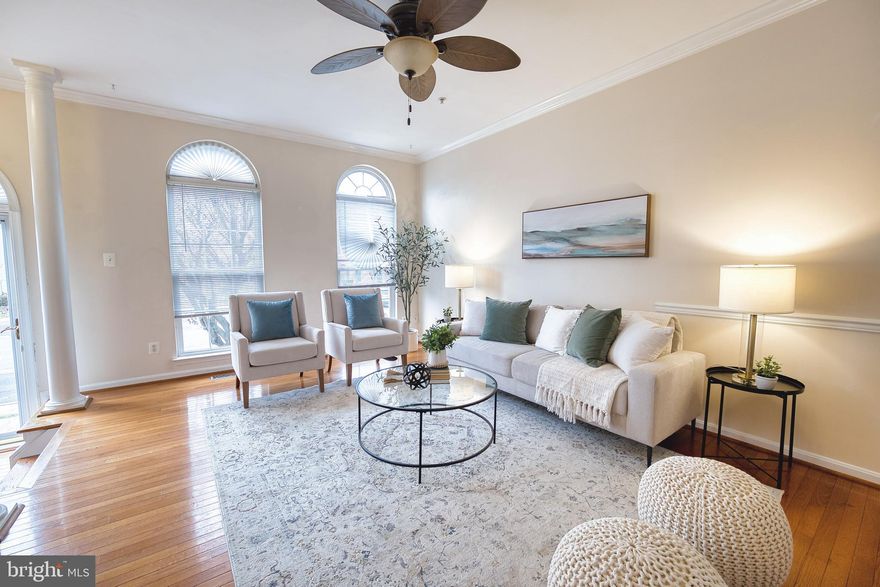 Move-In Ready Home with Modern Comforts and Spacious Living! This stunning, move-in-ready home offers the perfect blend of comfort, style, and functionality. Featuring three generously sized bedrooms and 2.5 bathrooms, this property is ideal for anyone seeking space and modern amenities. The large living room provides plenty of room for relaxation and entertaining, while the updated kitchen boasts modern stainless steel appliances, ample counter space, and beautiful cabinetry. Throughout the home, you'll find a mix of gleaming hardwood and durable LVP flooring, along with fresh paint that creates a vibrant and welcoming atmosphere. A convenient half bath is located on the main level for guests and everyday convenience.  The fully finished basement adds incredible versatility with its newly installed carpet, walk-up access to the backyard, and abundant storage options. Outside, you'll discover a true oasis with a large composite deck perfect for gatherings, a fenced-in yard for peace of mind, a firepit for cozy evenings, and a shed for additional storage. This home truly has it all, inside and out. Schedule your showing today and make this exceptional property your new home!