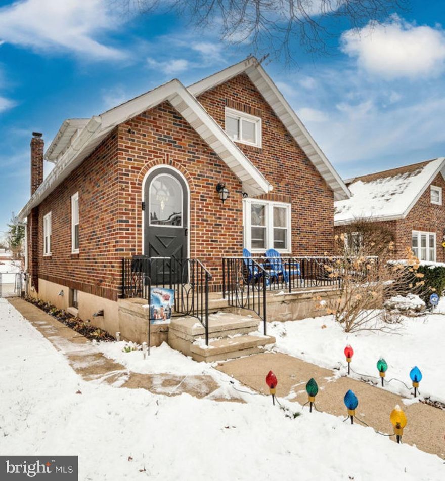 Discover the perfect blend of timeless charm and modern convenience in this delightful three-bedroom, one-bathroom home that radiates personality from every corner. Step onto the welcoming front porch that stretches the entire length of the house, complete with elegant wrought iron railings that frame your entrance beautifully.

Inside, prepare to fall in love with the character-rich details that make this house truly special. The rounded, arched front door opens to reveal a charming foyer with convenient coat closet, while original hardwood floors flow throughout the home alongside graceful arched doorways that add architectural interest to every room.

The quaint living room bathes in natural light through generous windows, creating a bright and airy atmosphere perfect for relaxation. Adjacent, you'll find a spacious dining room featuring classic chair rail molding and ceiling fan for comfortable year-round entertaining.

The crisp white kitchen offers ample counter space for all your culinary adventures, while two generously sized bedrooms on the first floor provide comfortable accommodations. The brand new bathroom renovation showcases impeccable attention to detail and modern finishes.

Upstairs, the entire second floor transforms into a spectacular primary bedroom retreat with luxury vinyl plank flooring, built-in storage solutions, and a mini split system ensuring optimal comfort throughout the seasons.

Outside, enjoy the newly constructed deck area leading to a fully fenced backyard, perfect for pets, children, or entertaining. The partially finished basement houses an efficient electric heat pump, while the two-car attached garage provides convenient interior access.

Located in the award-winning Wilson School District with easy access to schools, recreational facilities, shopping centers, and major highways.