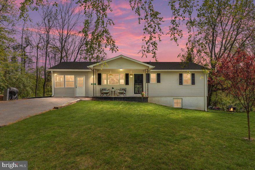 **Open house scheduled for 5/4 is cancelled** Welcome home to this meticulously maintained and beautifully updated abode situated on a peaceful lot. Enjoy the wooded surroundings and community lake while still being close to shopping, the Appalachian Trail, restaurants, wineries, etc. This home has so much to offer including a new roof (2023) and insulation, newly installed HVAC, triple filtration air purifier, new well pump, updated circuit panels/box and outside lines with new weather head,  new basement windows, renovated fully-finished walkout basement with a full bathroom, new water heater, as well as fresh paint throughout the home, updated bathrooms, and lighting fixtures. Seller has done an impressive job getting this home ready for it's new owners!