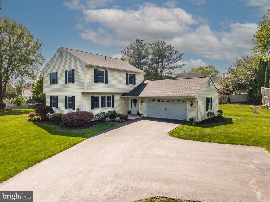 Welcome to 111 Canter Lane — a beautifully maintained freshly painted  4-bedroom, 2.5-bath colonial nestled on a quiet cul-de-sac in sought-after Glenmoore. Set on nearly half an acre, this 2,200 square foot home offers the perfect blend of comfort, privacy, and peace of mind with major mechanicals already handled, including a new roof in 2021 and brand-new HVAC system installed in 2023

Step inside to a warm and inviting floor plan designed for both everyday living and effortless entertaining. The spacious main level flows naturally to not one, but two decks overlooking the lush, private backyard — ideal for morning coffee, summer gatherings, or simply unwinding at the end of the day.

Upstairs, four bedrooms provide room for everyone, including a primary suite with a private bath. An unfinished basement and two-car garage offer tremendous storage and endless potential to expand your living space down the road.

Enjoy easy access to Routes 100 and 322, the PA Turnpike, Marsh Creek State Park, and the shops and dining of Downingtown and Exton.

Don't miss this opportunity for low-maintenance, comfortable living in a prime location. Schedule your showing today!