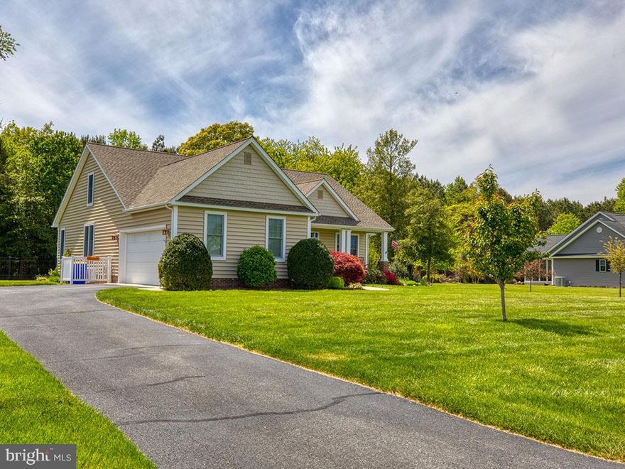 Exceptional Custom Built 4BR, 3BA Residence w/Full Basement & Irrigated Fenced Yard backing to woods. Enjoy this thoughtfully designed luxurious Coastal Retreat w/FP & craftsman built-ins.  Chefs kitchen w/5 gas burner cooktop & spacious pantry overlooks the landscaped yard.  1st floor primary BR w/ensuite bath & walk-in closet. Split 1st floor plan has 2 addt'l BR's & Bath, one w/a Built-in Murphy bed as a home office.  2nd floor is the perfect get-away - Media Room, BR & BA.   Full Basement is partially finished w/workshop conveniently accessed from garage & 1st floor.   Walls of windows bathe the home in natural light.  Live well less than a half hour to Lewes Rehoboth Beaches.  Private backyard has extensive patio & 5 ft high fence.  Space for a pool & addt'l garage.  Just 7-12 minutes to downtown Milford - Coffee Shops,  Music,  Shopping, Restaurants, BayHealth Campus, State Parks, Hiking Trails & Local  Beaches.  Live Well...Live in Rivertown - Milford.