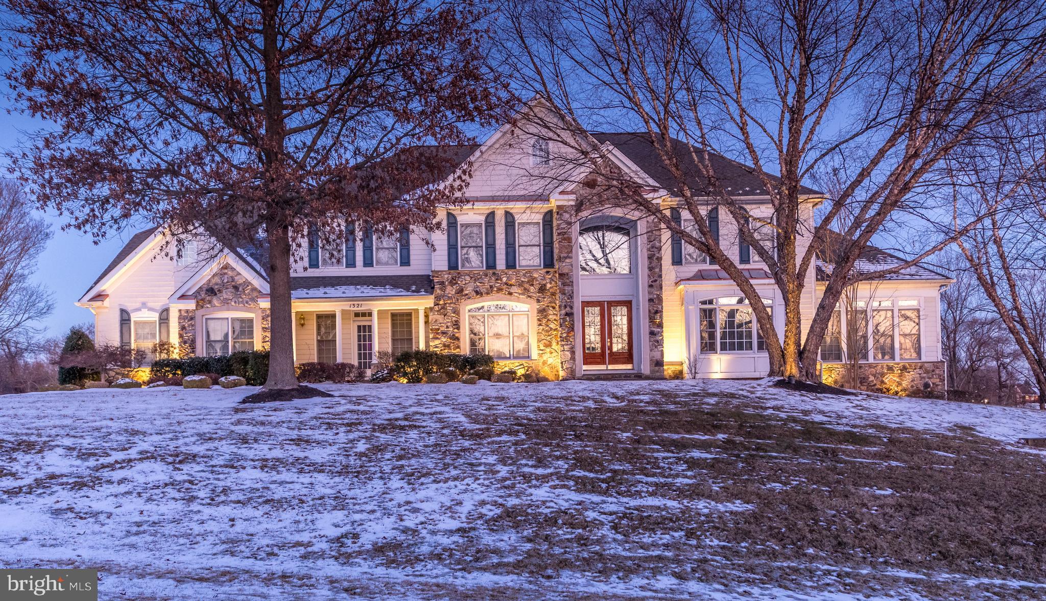 Welcome to 1321 WILLOW CHASE DR., a breathtaking luxury residence in the prestigious Willow Chase 1 community of Bel Air, MD. This long-awaited former DR Horton Somerset model home, is a masterpiece of elegance. Nestled on 1.16 acres that back to serene, mature trees, this estate offers privacy, sophistication, and an abundance of high-end features.
Step inside to a grand entryway featuring a 2-story foyer with dramatic curved staircase and gleaming marble floors. The home’s exquisite craftsmanship is evident in the extensive crown moldings, tray ceilings, and architectural details that elevate every space. The expansive 2-story Great Room features a stunning Granite fireplace—a perfect gathering spot for cozy evenings.
Designed for entertaining, this home boasts a gourmet kitchen equipped with stainless steel appliances, a butler’s pantry, a wet bar, and a built-in wine cooler. Adjacent to the kitchen, the stunning Sunroom which impresses with its barrel ceiling, transom windows, and glass French doors, filling the space with natural light.
The main level also includes a grand conservatory, adding even more living space and versatility with a rear deck for entertaining.
Upstairs, you'll find four generously sized bedrooms with 2 additional bathrooms, including the lavish primary suite, which is a true sanctuary. Featuring its own fireplace, a spa-like ensuite bath, and ample closet space, this suite offers a private escape from the everyday.
The fully finished, walk-out lower level is equally impressive, offering a fifth bedroom, a full bath, and an array of premium amenities. Enjoy movie nights in the home theater (equipment included), stay active in the dedicated exercise room, or entertain in the expansive recreation space, complete with a second fireplace, wet bar and morning room featuring striking half-round windows providing another tranquil retreat.
Outdoor living is just as remarkable, with a spacious rear deck overlooking the lush, tree-lined backyard. The professionally installed irrigation system ensures a beautifully maintained landscape year-round. A three-car attached garage provides ample storage and convenience.
Additional high-end features include built-in speakers and surround sound, making this home perfect for entertaining. With a total of five bedrooms, four full baths, and two half baths, this estate seamlessly combines grandeur, comfort, and modern efficiency. With three zones of HVAC (one new in 2020) and a brand-new roof (2024), this home is built for both luxury and longevity.
This estate is a rare offering in one of Bel Air’s most sought-after communities. Don’t miss the opportunity to own this extraordinary home—schedule your private tour today!