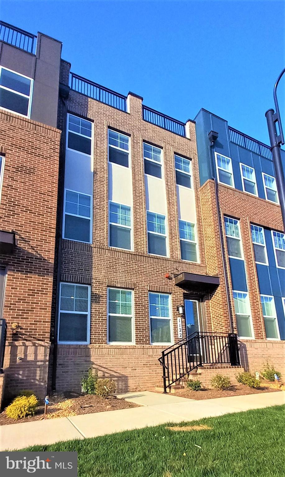 Welcome to the premiere community of Crown Farm !!! 4 Level Contemporary Townhome at its best - Complete with 4 Bedrooms, 4 full baths and 1 half bath. Master bedroom with en-suite bath, Gourmet Kitchen, Stainless Steel Appliances, soft close cabinets, tile backsplash, massive quartz countertop , top level wet bar, fireplace and 2 car garage. Enjoy the breathtaking view from your Roof-Top Terrace or take a walk to local shops. Monthly combined income 3x rent and 700+ credit scores required. Pictures coming soon.