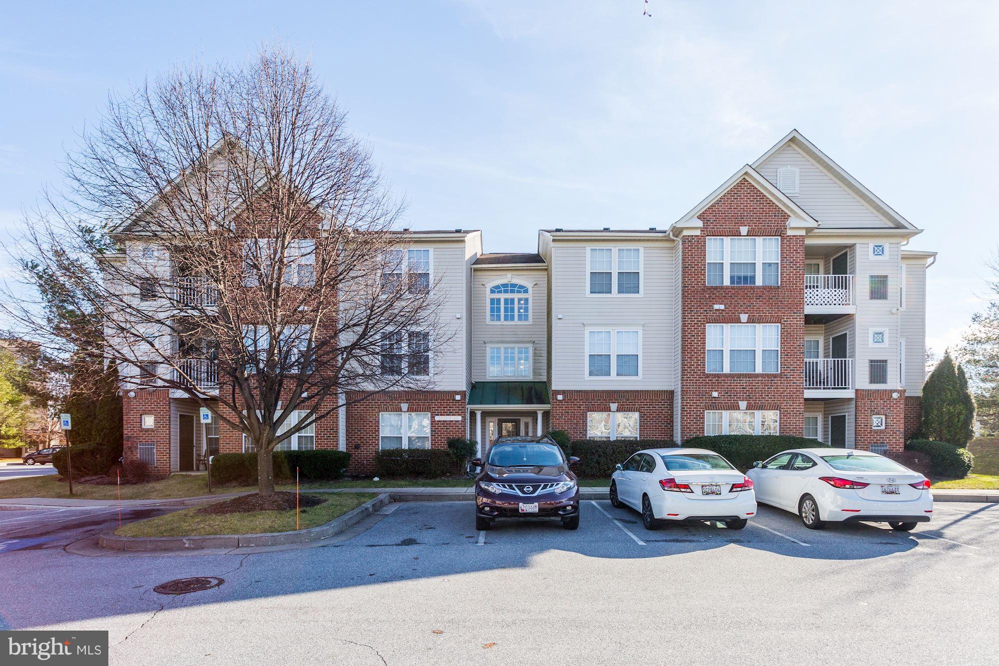 The Obvious Choice in Owings Mills! This stunning, sunlit 2 bed/2 bath upper-level condo features a bright and open floor plan, spacious kitchen with breakfast bar, private balcony, and large windows offering lots of natural light! Entertain friends and family in the versatile living/dining area, highlighted by the dual-sided fireplace. The primary bedroom includes an en suite bath and large walk-in closet, and numerous closets throughout the unit provide additional storage space. The elevator building includes parking, and is perfectly located seconds to major commuter routes, Owings Mill Metro SubwayLink Station, and multiple parks/trails. Vouchers accepted. Minimum 600 credit score required.