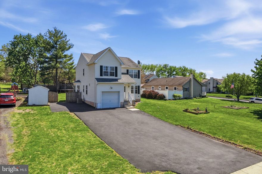 This charming Colonial-style home, built in 2009, offers a perfect blend of comfort and modern living. With over 2500 sq. ft. of thoughtfully designed space, this residence features three spacious bedrooms and two and a half bathrooms, ideal for both relaxation and entertaining. Step inside to discover a warm ambiance highlighted by hardwood and luxury vinyl plank flooring, complemented by plush carpeting in cozy areas and completely freshly painted. The heart of the home is the inviting updated eat-in kitchen, equipped with stainless steel appliances, upgraded countertops, and a convenient island, perfect for culinary adventures. The fully finished basement provides additional living space, while the upper floor laundry adds convenience to your daily routine. Enjoy the comfort of ceiling fans and recessed lighting throughout, enhancing the home's welcoming atmosphere. Outside, the property boasts a generous 0.28-acre lot fenced in yard for kids and pets, with a paved driveway leading to an attached garage, ensuring ample parking for guests. The neighborhood is adorned with sidewalks, promoting leisurely strolls and a sense of community. Located in a vibrant area, this home is close to local parks, schools, and essential public services, making it an ideal choice for those seeking a balanced lifestyle. Very walkable to local restaurants and shops. Experience the warmth of this delightful home and the benefits of a welcoming community.