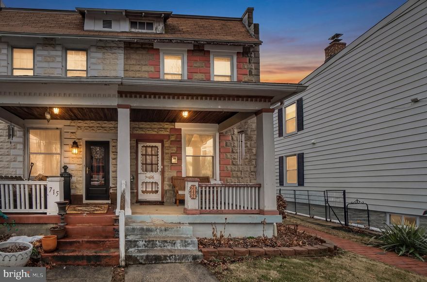Nestled in the heart of Downtown Frederick, this charming end-of-row townhouse, built in 1927, exudes traditional character and warmth. With 1,200 sq. ft. of thoughtfully designed space, this home features three inviting bedrooms and a full bath, perfect for creating cherished memories. The partially finished basement offers endless possibilities for a cozy retreat or additional storage. Step outside to discover the vibrant neighborhood, where local cafes, boutique shops, and parks are just a leisurely stroll away. Enjoy the rich history and community spirit that Downtown Frederick is known for, with seasonal events and farmers' markets bringing neighbors together. The property includes a detached garage with additional storage, ensuring convenience and practicality. Embrace the charm of this delightful home and the lively lifestyle that awaits you in this sought-after community. Your new beginning starts here!