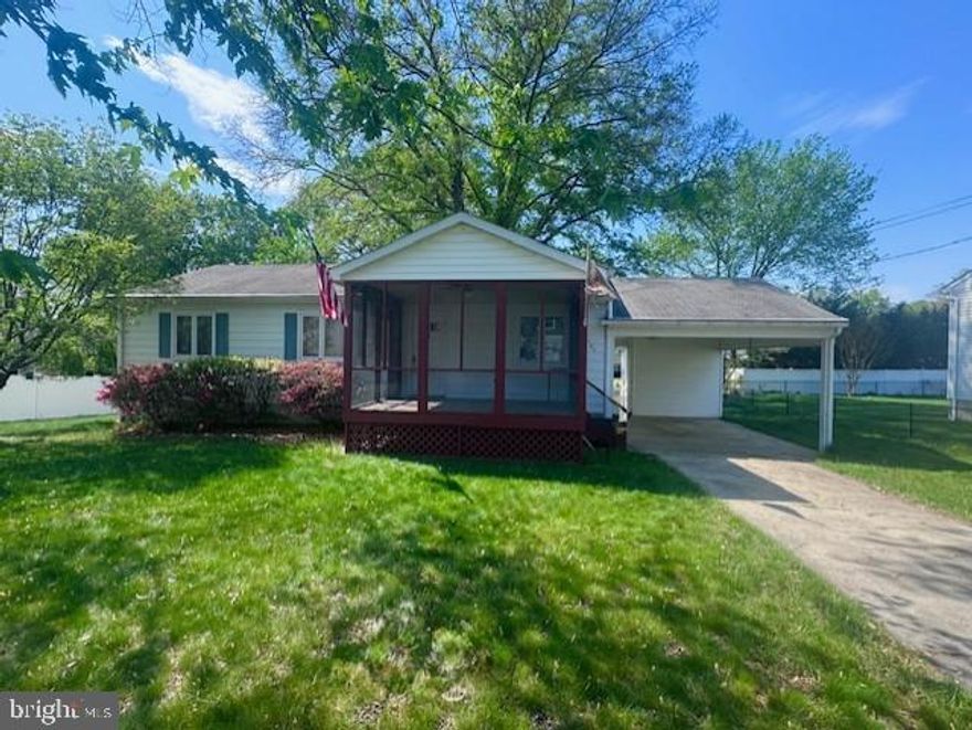 **Professional photos will be posted on or slightly before it goes active.**
One owner and lovingly cared, for this beautiful home has an updated kitchen with granite counters, wood floors beneath carpeting and a separate dining room. Enjoy the screened in front porch or large partially fenced backyard. The carport with attached storage shed could easily be converted into a garage.
A bonus is the finished basement with a propane fireplace and kitchenette. With space for an additional bedroom and a closet already in place there is room to tap into existing plumbing to add a 2nd bathroom. The basement is accessed from the interior of the house or an exterior door next to the kitchen allowing the lower level to have privacy and potential as an in-law suite. Set amidst recently built custom homes with easy access to Rte. 32, this home is a solid gem ready for you to make it your own.