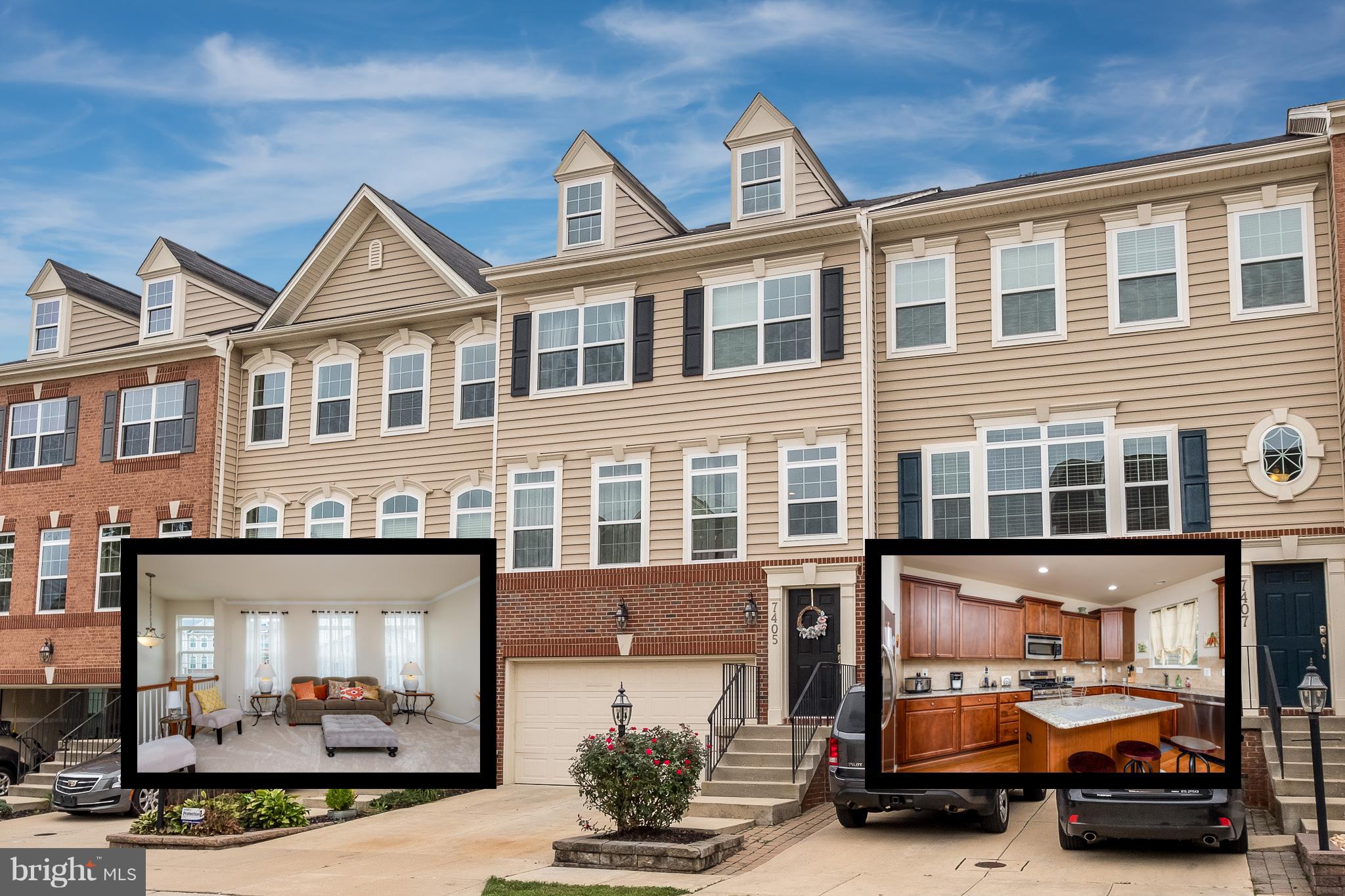 Price Reduced! 3 BR, 2 1/2 BA, Beautiful Townhome in Ideal location of Tanyard Springs! Brand New Carpets. Gourmet Kitchen, SS Appliances, Granite Counters & Island w/Electric. 42" Cabinetry, Newer Dishwasher & Conventional Oven. Enjoy the Cozy Gas Fireplace in Family Room or Relax on the Private Trex Deck Backing to Woods. Rec Room w/Built Ins, Fully Fenced Backyard. Dog Parks, Pool, Fitness Ctr.