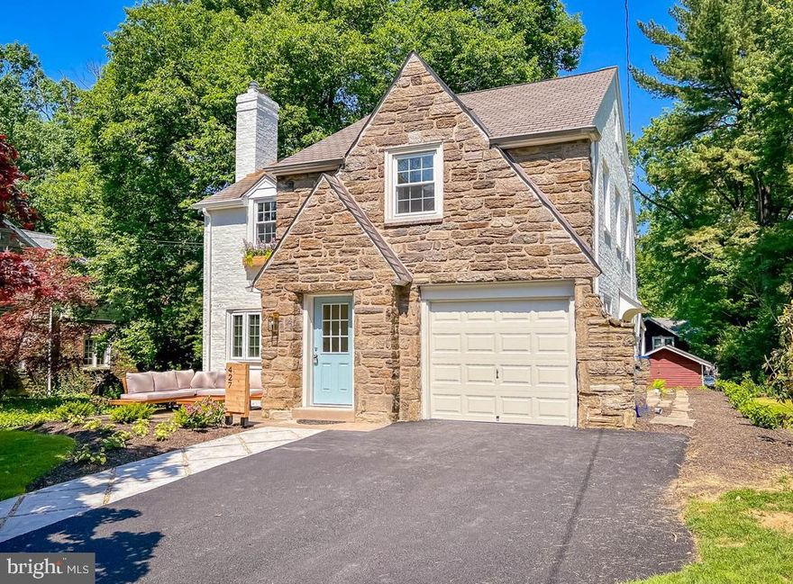 This is the home you've been waiting for.  This home has been renovated with the finest of details.  Nestled in the middle of a charming area is this 3 BR 3 Full bath colonial.   As you walk into the front vestible you start to see the charm.  Hardwood floors, arched doorways and niche and a wood burning fireplace, This home has updated  with an open floor concept.  Large kitchen with white cabinets and granite counters.  Gas cooking, built in microwave in the cabinet, and  A large island welcomes all as well as a large breakfast nook.   Sliding glass doors have been added for access to the rear patio and covered porch.  A full bath has been added to the main level right off the laundry room.  All the solid wood doors and hardware have been maintained to continue the charm.  There is a side door access to the yard off the laundry.   Off the great room area is a staircase leading you up to the next level.  The master bedroom has a large closet with barn doors and a smaller closet off the sitting area or reading nook.    The master has a totally renovated full 
en-suite bath that is sure to please.    Back to the hall and you will find 2 more large bedrooms.  The hall bath has been updated with custom tilework too.  There is a full staircase to the attic for storage and brand new central air!  The driveway has been redone to allow for ample parking.    Out back is a charming covered patio as well as another patio out front too.  This home is ready for you!  Call for your appointment and come take a look.