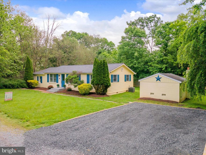 This adorable home is nestled just hop, skip and a jump from Historic Shepherdstown and Shepherd University campus.   60 Killdeer Avenue has been lovingly cared  for by the same owner for almost two decades and has just recently been updated for your future enjoyment.  This brick front rancher has 3 Bedrooms and 1 & 1/2 baths all on one level.  A brand new roof was just installed March of 2025.  With updated stainless appliances, a new washer and dryer set off the kitchen, new flooring, new fixtures and fresh paint, this home will feel new again and be ready for your immediate occupancy.   The sunken living room leads you to a side patio perfect for morning coffees or sunset dinners.  There's also a nice, spacious, privacy-fenced back yard for play and entertaining .   The block shed has a wood stove and is perfect for the gardener and hobbyist.   Come see for yourself before its too late!  NOTE:  No Pets please.