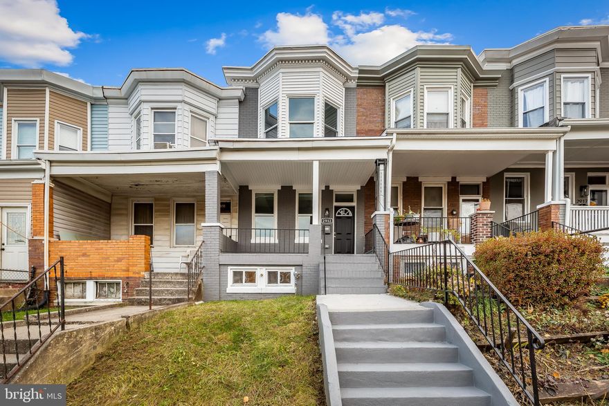 Are you looking for a new home? Prequalify with our preferred lender and get a 1% introductory rate reduction. If you're interested, feel free to contact me for details. 

This beautiful home is located in the Walbrook community. Boasts five bedrooms and four full bathrooms. With over 2,500 square feet of finished living space, this house features high-end fixtures, recessed lighting, and a two-car parking pad. 

The first floor has an open floor plan, including an office/bedroom, a living room, a laundry room, and a large electric fireplace. The gourmet kitchen has stainless steel appliances, quartz countertops, a 5-burner stove with a microwave hood, and a custom backsplash. The backyard is also spacious, perfect for outdoor activities. 

The upper level has the owner's suite, which includes two closets, a shower, a soaking tub, an additional full bath, and two bedrooms. The finished basement has two bedrooms and a bathroom. 

This house is located in a prime location, close to downtown and many restaurants. Additionally, it is near the Forest Park Golf Course, Baltimore Ravens and Orioles stadiums, and Druid Hill Park. The park offers plenty of amenities, including playgrounds, tennis courts, ball fields, athletic fields, a disc golf course, pool, basketball courts, greenhouses, picnic groves/pavilions, the Howard Peter Rawlings Conservatory and Botanic Gardens, a zen garden, urban greenway park, Jones Falls Trail, City Farms Garden, Safety City, and the Lakeside Loop Trail around Druid Reservoir. 

Rest assured that this house has been fully permitted with all new electric, plumbing, HVAC, and is in adherence to all building codes.