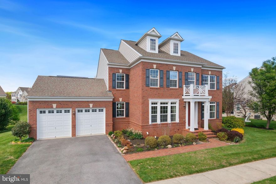 Discover 17511 Toboggan Lane, ideally situated on a quiet street in The Preserve at Rock Creek—one of Rockville’s best-kept secrets. This newer community borders the protected Rock Creek Park conservation area, ensuring no future development and providing direct access to scenic walking and biking trails. Built in 2013 by Stanley Martin Homes, this spacious brick-front Colonial offers 5,206 total square feet across three finished levels with four bedrooms, three full bathrooms, and a powder room. The home’s bright and airy atmosphere is matched by luxury finishes and thoughtful design. Highlights include hardwood floors on the main and upper levels, expansive rooms, a sunroom/den, crown molding, wainscoting, a gas fireplace, a gourmet kitchen, and a walk-up lower-level recreation room. Set on a .29-acre lot, one of the many highlights of this home is the backyard retreat—complete with a large flagstone patio, manicured landscaping, and access points from the kitchen and sunroom. It is ideal for both entertaining and unwinding. At the heart of the home is the gourmet kitchen, which flows effortlessly into the breakfast area and family room. This chef’s space includes a large center island with breakfast bar, gas cooktop, wall ovens, granite countertops, stainless steel appliances, contemporary backsplash, abundant cabinetry, and a walk-in pantry. The sunroom/den is bathed in natural light from three walls of windows, including French door access to the rear deck. The family room, anchored by a cozy gas fireplace, connects seamlessly to both the kitchen and sunroom. Formal living and dining rooms, a powder room, and a mudroom with access to the attached two-car garage complete the main level. Upstairs, you’ll find four generously sized bedrooms and three full bathrooms. The spacious owner’s suite features a tray ceiling and a huge walk-in closet. The upscale bathroom is finished in contemporary tile and showcases a soaking tub, walk-in shower, dual vanities, and a private water closet. The walk-up lower level offers expansive recreation space, ideal for a lounge, playroom, game room, or home gym. Two generous storage rooms finish the lower level. Enjoy a prime location with easy access to shopping, dining, entertainment, and major commuter routes. Nearby parks, golf courses, and recreational amenities further enhance the lifestyle—all within the top-rated Montgomery County school system.