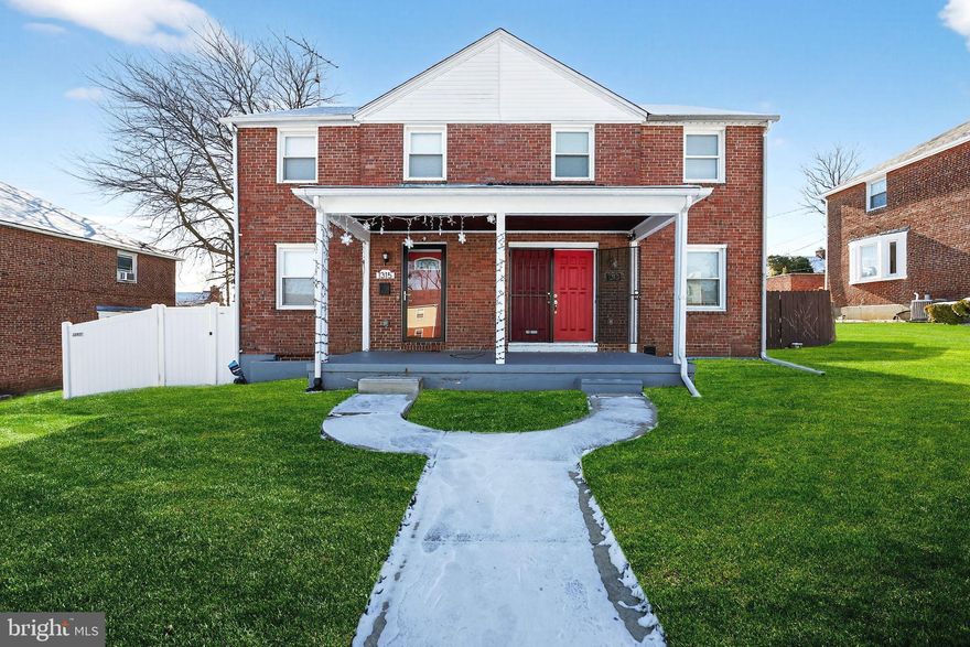 ****Opportunity Knocks! ****Experience the charm and solid craftsmanship of this exquisite all-brick, three-level townhouse. Step into a sun-filled living room perfect for relaxing or entertaining. The modern kitchen boasts granite countertops and direct access to a spacious, fenced backyard—ideal for outdoor dining and gatherings.  Upstairs, you’ll find three comfortable bedrooms and a bright, updated full bath. The finished basement offers a welcoming family room and an additional full bathroom, providing extra living space or guest accommodations.  Complete with a one-car rear garage and ample street parking, this home combines convenience and comfort. Located close to shopping, dining, and major highways, you’ll enjoy easy access to everything you need.  Don’t miss out—this exceptional property won’t last long!