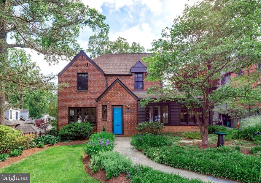 If you are looking for a HOME, not just a house, that is cozy, comfortable and inviting come visit 3820 Chesterbrook Road.  Built in 1935  this home has been thoughtfully expanded and improved adding the amenities buyers like you are seeking.   The modernized kitchen is adjacent to a family room with a wall of windows (all have been replaced and stand 6 feet tall) giving you a view of the private garden yard that is hard to beat.  It is truly a stunning spot!  Casual dining off the kitchen and a private patio for al-fresco dining add the at-home feel of the American farmhouse, mixed with the old -world feel of European elegance and architecture. It is simply lovely and unique.   The entry foyer, living room, dining room, home office and powder room complete the light-filled main level. The upper level offers a primary bedroom  with remodeled primary bath plus 2 additional generously sized bedrooms and a remodeled full hall bath. On the lower level you will find a recreation room, mud room, laundry and half bath.  Do peek in the "stand-up" attic where there is potential galore.  This home is heated by gas hot water heat (best heat there is) and the boiler is new, as is the air conditioning evaporator coil , water heater and dishwasher. The kitchen and bathrooms have all been tastefully remodeled. May I tell you about the amenities nearby?  McLean, Tysons, major commuter roads, Reagan National Airport are all just  minutes away. Glebe Park, which is the back entrance to the walking trails of Gulf Branch Nature Center, is 400 yards away and offers tennis , pickle ball and basketball courts. If you have an interest in fishing, kayaking and biking on the C&O trail, Fletcher's Boathouse is 2.5 miles away  across the nearby Chain Bridge and  Canal Road  leads you right into Georgetown.  Not only is 3820 in a terrific location it is winsome, value laden and ready for new owners.  We welcome you to visit.