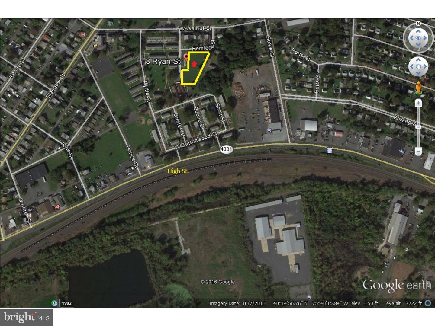 development site for residential development- owner will cooperate with purchaser to obtain approvals for high density zoning permitting towns or multifamily development. property is located in a Qualified Opportunity Zone (QOZ) that will help investors use a new tax incentive created by the 2017 Tax Cuts and Jobs Act.