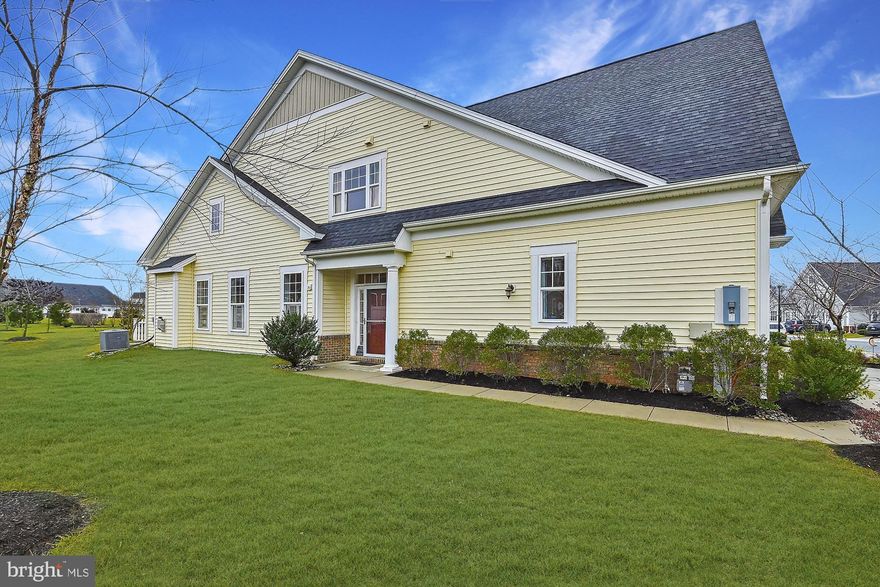 Light filled end unit with open floor plan and garage in Two Rivers 55+ community.  The main floor has an updated kitchen with granite counters and stainless appliances, wood floors, gas fireplace, primary bedroom with walk-in closet, guest room and 2 full baths,  The upper level has a family room, den, loft, storage room and half bath, There is a partially fenced patio off of the living room that overlooks green space,  The community amenities include a clubhouse with a ballroom, exercise room, indoor and outdoor pools, game room with table tennis and billiards, great room, yoga room, pickleball, tennis, bocce ball, walking & biking trails that connects to the Washington Baltimore Bike trail, a dog park and a  community garden. Active adult community 55+