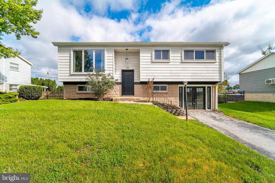 Style, space, and a location close-to-it-all!
Welcome to 907 Marbrook Lane in the Fireside neighborhood of York.  
If you’ve been searching for a well-maintained home with modern updates in a super convenient location, you’re in the right place.
This split foyer home offers a layout that balances comfort and flexibility. Step inside to find new laminate flooring and a remodeled kitchen that becomes the centerpiece of the home, featuring a granite island with seating for three and a tile backsplash. The dining area opens to the living room, creating an easy flow for everyday living and gatherings.
With three bedrooms on the main level and two additional bedrooms downstairs, there’s room to spread out. The finished lower level adds even more living space along with a full bath—ideal for a second living area, workspace, or guest setup. With this kind of space and bedrooms, there’s opportunity for you to dedicate space to what is important to you.  A walkout basement leads to a fenced yard with a vinyl privacy fence and a firepit area—perfect for relaxing evenings outdoors.
This home has been well cared for with a strong list of updates, including a new furnace in 2025 with a 2-zone system, water heater in 2020, new gutters and soffit, and a new front door. Central air keeps things comfortable year-round.
The location is hard to beat. Tucked into a suburban neighborhood, yet just minutes from everything—ALDI and Weis Markets are close by for quick grocery runs, and dining options like Chick-fil-A, Mission BBQ, and Fujihana are right around the corner.  Imagine your life here when you’re missing that one ingredient or if you’ve had a long day and you just want to grab a quick bite!  With easy access to Route 30 and I-83, commuting and travel are simple.
If you’re looking for a home that offers style, space, and everyday convenience, schedule your showing today at 907 Marbrook Lane.