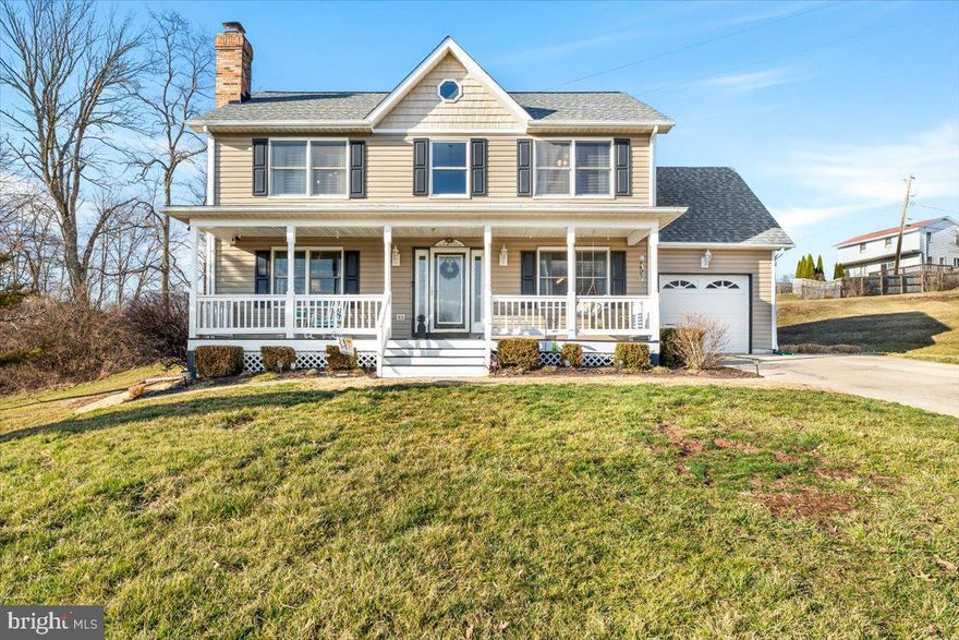 Welcome to this beautiful 3-bedroom, 4-bathroom colonial in Thurmont! This home is situated on a spacious corner lot and offers a perfect blend of comfort, functionality, and convenience. Located just steps from the Thurmont Trolley Trail and Library, it provides easy access to local amenities. The main level is designed for both entertaining and everyday living, featuring a formal dining room with chair railing, a cozy living room with a wood-burning fireplace, and an additional dining area just off the kitchen. The kitchen boasts stainless steel appliances, granite countertops, and a breakfast nook for extra seating. A highlight of this home is the Florida room, where vaulted ceilings and large windows fill the space with natural light and offer scenic backyard views. Whether relaxing or hosting guests, this inviting space is perfect year-round. A full bathroom on the main level adds extra convenience. Upstairs, the spacious primary suite features a private balcony off the en suite bath. Two additional bedrooms share a hall bath, and the second bedroom includes a versatile bonus room above the garage—ideal for a playroom, sitting area, home office, or additional storage.
The partially finished basement provides endless possibilities, with space for a game room, family room, or home gym. The lower level also includes a full bathroom, ample storage, and a walkout to the side yard. Step outside to enjoy the rear deck, an excellent spot for entertaining or unwinding—an attached garage, a newer water heater,  HVAC system, Roof, and more!  Conveniently located near local shops, dining, and major commuter routes! Don’t miss this incredible opportunity—schedule your private tour today!