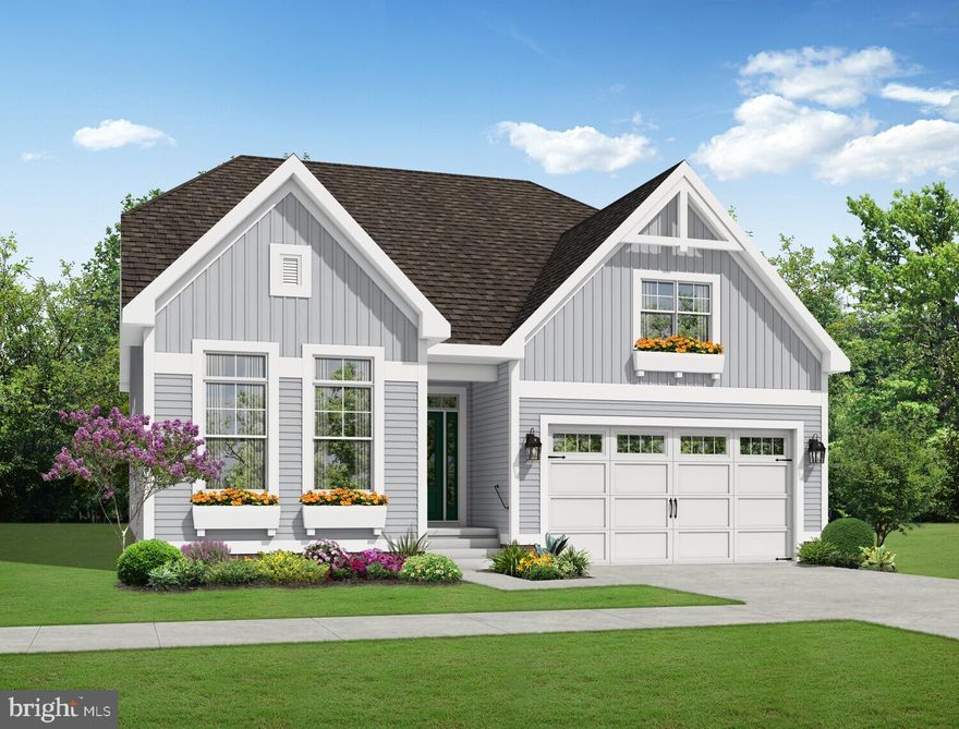 Enjoy $24,500 in Buyer Community Incentives plus 2% Transfer Tax Paid by Seller.
This home is to be built; photos are of a model home. Black Oak is located east of Rt. 1, just 3 miles from downtown Lewes, 7 miles from downtown Rehoboth Beach, and 8 miles to Milton. Miles of Delaware shoreline, boating, outdoor activity, entertainment, dining and shopping are nearby, and easy commutes to larger cities and airports make this location a dream. Personalize your floor plans with each model, base prices range from $814,900-$1,029,900 and home sizes range from 2,102 - 4,810 sq. ft. Black Oak community features a Clubhouse, outdoor pool, pickleball and tot playground. Basements are available on specific homesites. Generous base features include Enerwise energy efficiency, Advanced framing exterior walls, extra roof insulation, landscaping package, tray ceilings, Home IQ system with USB-C and USB-A outlets, 4' conditioned crawl space, engineered hardwood, carpet and tile flooring, granite kitchen counters, cultured marble bathroom vanity tops, Rinnai tankless hot water heater, and Sea Gull lighting fixtures.