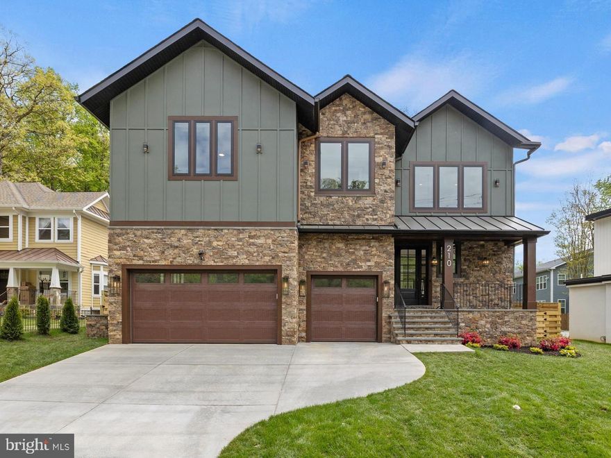 MOVE-IN READY! *** Welcome to another magnificent new construction single-family home by Gilkar Design + Build. *** The main level boasts a beautiful double-height foyer and 10' ceilings, 8' doors and openings, and hardwoods throughout. Open concept kitchen/living area, private dining room, and large library/study. A stunning kitchen design with marble backsplash, KitchenAid appliance package including a 48" gas cooktop, electric double wall oven, microwave drawer, 5 drawer refrigerator, and beverage cooler, ample cabinetry to the ceiling, floating shelves, a hidden pantry, and two islands.  A large gas fireplace with a split stone surround, coffered ceiling and a great view of the backyard rounds out the living room. A grand dining space with tray ceiling, deck with built-in gas and water lines, a functional mudroom, and oversized 3-car garage with a EV car charger. Washer/dryer (1st set)  in the mudroom and a full en-suite on the first floor. *** The upper level is complete with four bedrooms with walk-in closets and full private bathrooms. The primary bedroom boasts a tray ceiling, a giant ceiling fan, a private wet bar, a large balcony, two walk-in closets, and it's own HVAC. A jaw-dropping primary bath with two rain shower heads, a free-standing tub with faucet, wall-to-wall double vanity. Second-floor laundry room has a high-capacity washer and dryer (2nd set) with a sink. Hardwood floors throughout the second levels.  *** The lower level is fully finished and has tons of natural light, a kitchenette with floating shelves, stainless steel refrigerator, and a dishwasher. A large recreation/media room with two additional bedrooms, two full baths, and private access from the bedroom. LVP floor throughout the lower level that matches the hardwoods in the rest of the house. Basement laundry has a high-capacity washer and dryer (3rd set) with a sink. Additional features include 2” stair treads, crown molding, 2×6 exterior walls, hot water recirculation system, and above-code insulation. Solid wood doors, ceiling fans, dimmable LED lights, solid red oak floors, underground irrigation system with WIFI controller, and Smart features throughout. *** Just minutes from the bustling Maple Ave in Vienna, VA, with a great selection of restaurants and shopping to suit everyone's needs. Easy access to 495 and 66. *** Disregard the days on market, it was for sale prior to construction beginning. Construction was complete early May 2024