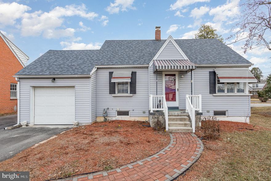 Cape Cod in a central location in York area  with easy access to all main roads.  Newer roof, furnace, and appliances.  The  attached Garage is 18' 5" x 11'3" There is also another garage in the back of the property that is heated and a large 22' x 17'.  Lots of parking available.  A shed is in the fenced in yard, that is 2 separate sheds and then storage space in center part.  Call me if you would like a private showing or have some questions.