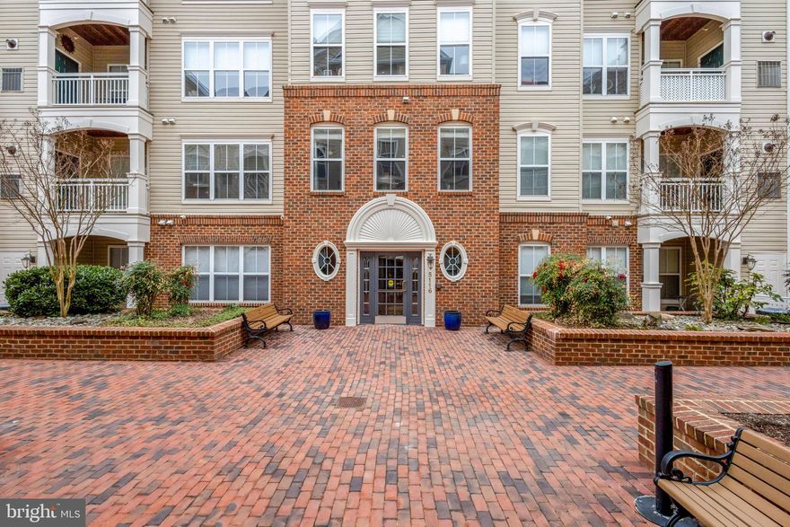 This rarely available, highly desirable Willard Model corner unit in Cameron Station with Two assigned parking spaces  is flooded with natural light and has been meticulously maintained. Freshly painted and beautifully updated, it offers wonderful spaces for both everyday living and entertaining.

The bright kitchen features extensive cabinetry, perfect for cooking for family and friends. The open-concept living area boasts gleaming hardwood floors, a spacious living-dining area, a cozy gas fireplace, and access to a private balcony.

The generously sized primary bedroom features two large walk-in closets and an ensuite bath with a soaking tub and separate shower. The second bedroom also has a sizable walk-in closet.

This turnkey home also includes a full-size in-unit washer/dryer, ample storage space throughout, a bonus storage unit in the garage, and 2 assigned covered parking spaces. Additional outdoor permitted parking is available.

Enjoy Cameron Station's prime location, close to all its amenities, including a pool, state-of-the-art gym, and shuttle to Van Dorn Metro. You're also close to Downtown Washington, D.C., Historic Old Town, the Pentagon, Fort Belvoir, National Harbor, shopping, restaurants, parks, and more. Easy access to 495 & 395.