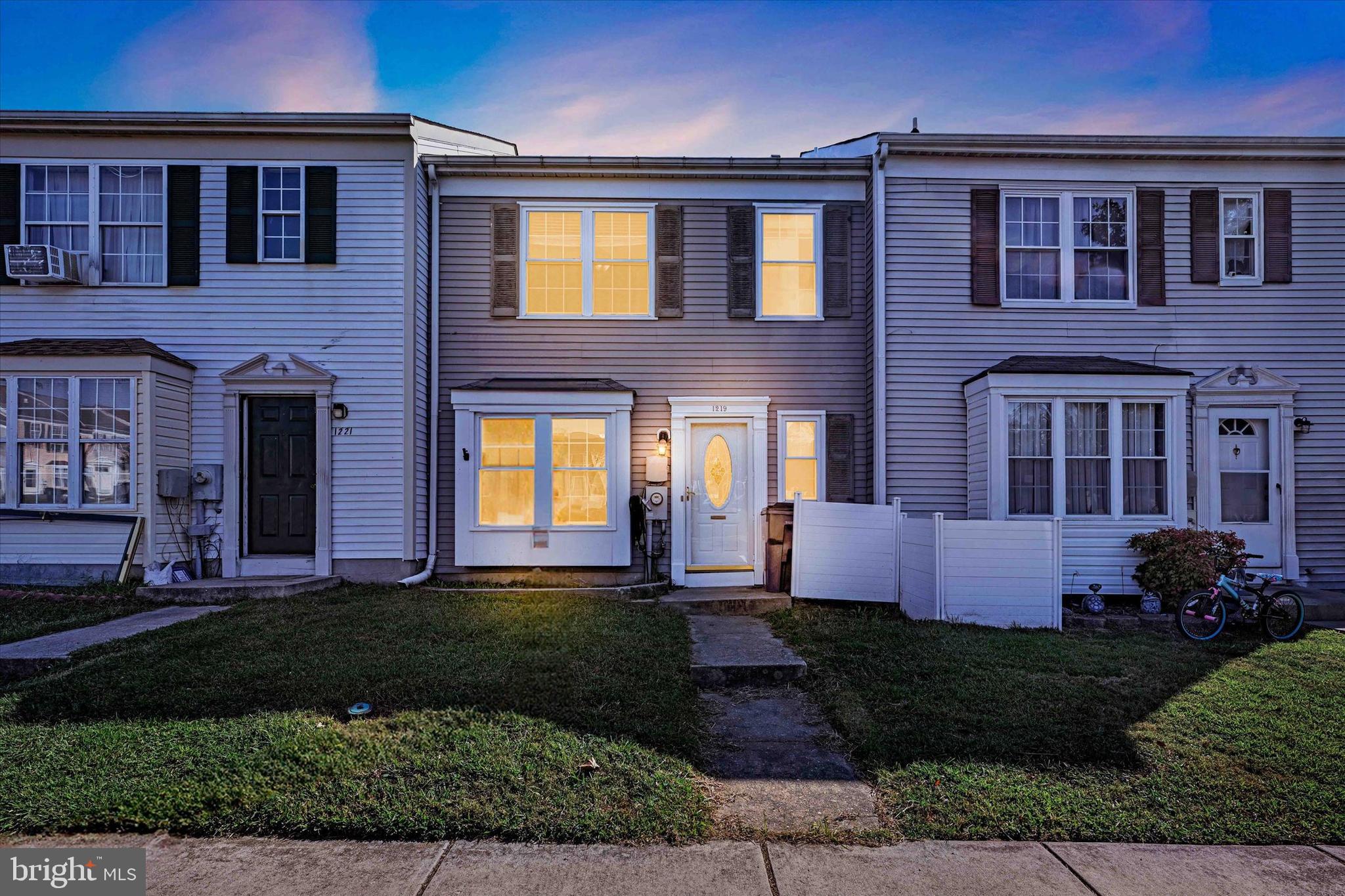 This townhome is bigger than it looks and has recently been refreshed with a new coat of paint and all new carpeting upstairs! Step into a welcome entryway and large living area that leads back to an eat-in kitchen with stainless appliances and new gorgeous granite counters. Enjoy the versatile bonus space behind the kitchen with a cozy fireplace- the perfect spot for a sitting area, home office, home gym, home education space, or whatever you need! There are 3 spacious bedrooms upstairs and 2 full bathrooms. There's a quaint backyard that's fully fenced and backs up to a wooded area. This house is tucked away but still in a commuter friendly area, close to Baltimore County and Bel Air! Updates include: Water Heater 2022, Dishwasher 2022, Roof was replaced in 2017. Please note, this home does not have a basement/lower level.