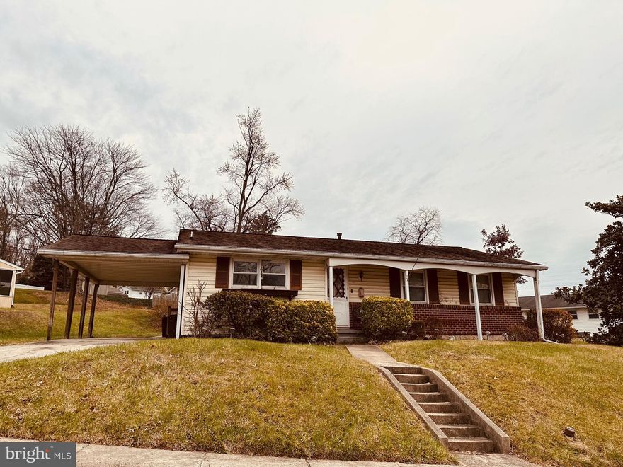 This charming single family home offers gleaming hardwood floors, recently updated kitchen and baths. With some sprucing up and your finishing touches it can be your retreat to call home.
Large two level back yard.

Recent water in basement due to no electricity. Immediately addressed and ready for your finishes.