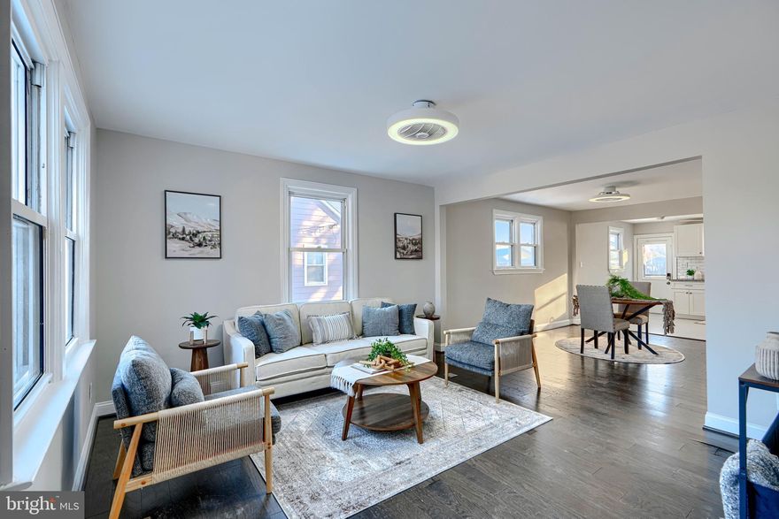 Welcome to 1203 Hilldale Road—a beautifully updated Cape Cod-style home in a desirable part of Rosedale neighborhood. With four spacious bedrooms, two full baths, a large fenced-in yard, this home offers the perfect blend of comfort, style, and outdoor living. The exterior features a long driveway extending along the side of the home, leading to a private backyard retreat complete with a walk-out deck, bonus storage shed, and an above-ground pool. Inside, the main level welcomes you with fresh neutral paint color, natural lighting and engineered hardwoods flowing through well defined living and dining areas. The kitchen sits at the rear of the home and is tastefully updated with modern white cabinetry, granite countertops, a timeless tile backsplash, stainless steel appliances, a deep single-basin sink, gooseneck faucet, and new tile flooring.To the right side of the home are two large bedrooms with brand-new carpet, upgraded doors, ceiling fans, and ample closet space. The main-level full bath features a large vanity, black fixtures, upgraded tile with a detailed inlay, and a spacious linen closet. Head upstairs to find all new carpet and fresh paint in your two additional bedrooms. The finished basement offers even more living space with fresh carpeting throughout, a high-end waterproofing system, and a second full bathroom with upgraded tile, inlay work, and stainless steel fixtures. A separate utility/laundry room houses the new 2025 water heater and high-efficiency heat pump, offering peace of mind and energy savings. Ideal location with easy access to route 7, 40 and 95/695. Schedule your private showing today!