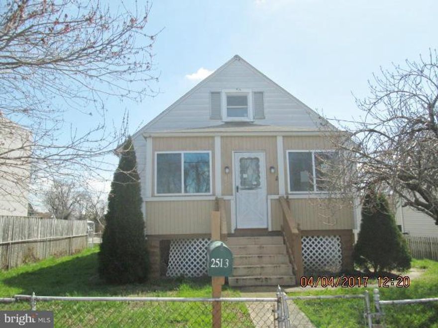 Detached house with a 2 car parking pad and a 1 car garage. Needs work but worth the investment. Front porch, rear deck and level lot. 1st floor has 2 bedrooms and 1 bath. Upper level has 2 bedrooms. Seller is exempt from paying recordation and transfer taxes. Sold as-is.