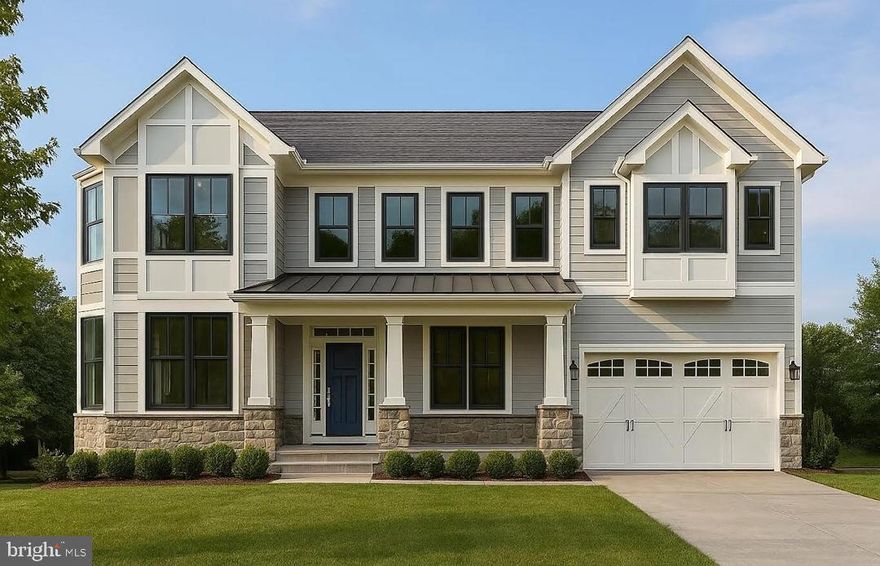 Welcome to 6003 Melvern Drive, Bethesda, Maryland, an extraordinary offering in the highly sought-after Wingate community—a quiet, established neighborhood perfectly positioned near all major commuter routes, including I-495, I-270, Old Georgetown Road, and just moments to local shops, restaurants, and the Bethesda YMCA.

Delivering April 2026, this newly built modern farmhouse is crafted by renowned local builder Colonial Design Build, known for exceptional craftsmanship, thoughtful design, and timeless architectural detail. Showcasing nearly 6,000 square feet of luxury living space, this home blends high-end finishes with wide-plank flooring, soaring ceiling heights, and an open, airy layout tailored for today’s lifestyle.

The main level features an impressive foyer, a sun-filled formal dining room, a private study, and a stunning family room with a designer fireplace that flows seamlessly into the gourmet chef’s kitchen. Custom cabinetry, premium appliance package, oversized island, and breakfast space complete the heart of the home. A spacious mudroom and two-car garage complete the everyday convenience of the main level.
Upstairs, the luxurious primary suite offers a spa-inspired bath with designer tile work, soaking tub, oversized shower, and dual walk-in closets. Three additional ensuite bedrooms, each generously sized with walk-in closets, provide comfort and privacy for family or guests. A full-size laundry room completes the upper level.

The lower level offers exceptional entertainment and functional living space with a large recreation room, fitness room, optional theater space, guest bedroom with full bath, and abundant storage.
Outside, enjoy a beautifully landscaped yard with room for outdoor living, dining, and play—perfect for relaxing or entertaining.

This is a rare opportunity to own a brand-new, thoughtfully designed luxury home in Bethesda’s coveted Wingate community. With unmatched craftsmanship, a premier location, and extraordinary livability, 6003 Melvern Drive is the perfect place to call home.