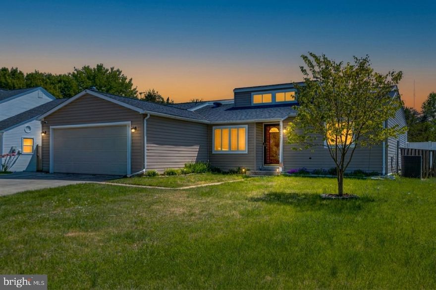 Spacious and beautifully designed, this 5-bedroom, 5-bathroom home seamlessly combines comfort, style, and everyday functionality. Dramatic vaulted ceilings create an open, airy atmosphere, while expansive windows fill the home with abundant natural light. 4 bedrooms all on the main level are spread out for privacy and space for everyone to have their own area. The primary has a spacious closet, spa like bath and plenty of natural light while another bedroom has its own en suite. The final two share a hall bath. The basement is finished and ready to support an additional living space. Energy-efficient owned solar panels help reduce utility costs and add long-term value. Step outside to a private backyard retreat featuring a flat backyard with a sparkling in-ground pool—perfect for relaxing, entertaining, and enjoying warm summer days.