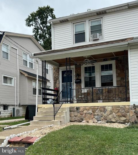 Townhouse For Sale - 419 Custer Avenue<br/> Delaware County, GLENOLDEN, PA 19036