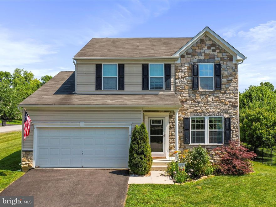 Beautiful 3 bedroom 4 1/2 bath home in Demory Farms. The main level has a nice open feel and has been updated with hardwood floors, crown molding, fresh paint and a brand-new refrigerator. The front sitting room could be used as a library, den, home school room or office. The back living room is large enough for future gatherings and it's equipped with an electric fireplace for those extra cold nights. The kitchen lends itself to entertaining with 42 " cabinets, tons of counter space and a country style pantry. The sunroom off of the kitchen has plenty of room for a nice large table. If you like to entertain, then you are going to love the huge Trex deck on the rear of the home. As you head upstairs, you will find 3 generously sized rooms all with their own private full bath. The upstairs has newer carpet and one of the laundry areas. Yes, that's right...this home has an upper-level laundry room and a lower-level laundry area. Now, wait until you see the primary bathroom. The beautiful tile work, soaking tub and modern flare will make you want to use this space to relax. The fully finished lower level offers incredible versatility with a large open section of space that could be used as a family room, game room, media space, play area or even turned into a private living quarters. No matter your needs, there's room for it all. A full bath and a separate finished room—perfect as a potential 4th bedroom, guest space, or gym—add even more value. This is one you need to see to appreciate. Schedule your tour today!